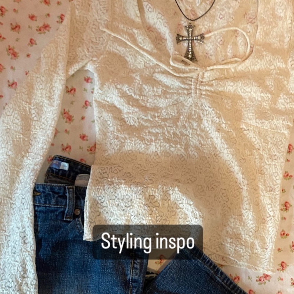 blue flared jeans y2k